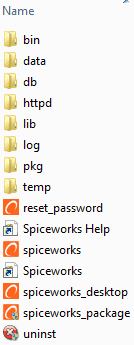 Instalação - Estrutura de diretórios sistemas ferramenta gratis redes informaticos spiceworks