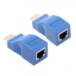 Extensor HDMI por cabo de rede RJ45 2 Extensor HDMI por cabo de rede RJ45