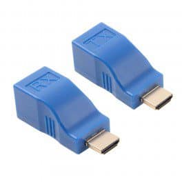Extensor HDMI por cabo de rede RJ45 3 Extensor HDMI por cabo de rede RJ45