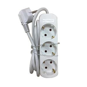 Tomada Eléctrica 3 Saídas