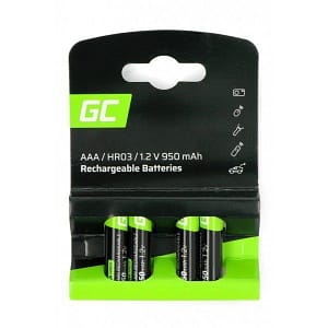 Pilha Recarregável GREENCELL HR03