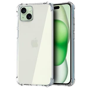 Capa Silicone IPHONE 15 PLUS - cantos reforçados