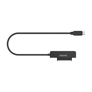 Cabo adaptador USB-C para SATA AISENS ASE-25C04B