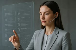 Automatizar Tarefas com IA para simplificar trabalho 3 Ilustração de ferramentas de IA aplicadas na automatização.