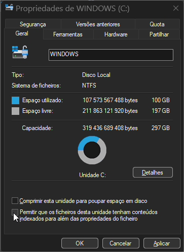 Como otimizar o desempenho do disco SSD - 10 ajustes simples 5 Como otimizar o desempenho do disco SSD - 10 ajustes simples 4