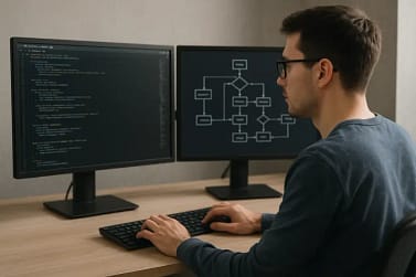 Automatizar Tarefas com IA para simplificar trabalho 4 Ilustração de ferramentas de IA aplicadas na automatização.