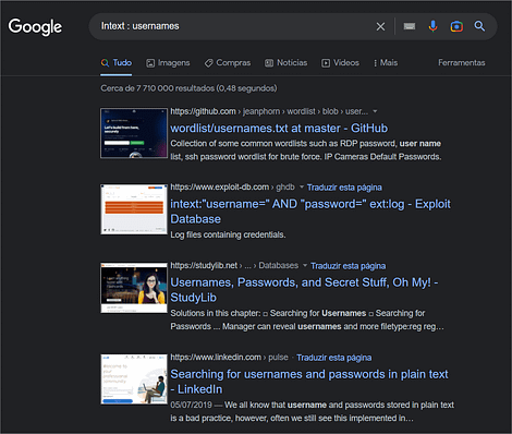 6 coisas que já devia saber sobre o Google Dorks 1 6 coisas que já devia saber sobre o Google Dorks 1