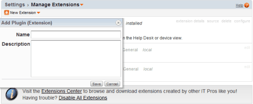 Plugins - Criando plugin sistemas ferramenta gratis redes informaticos spiceworks