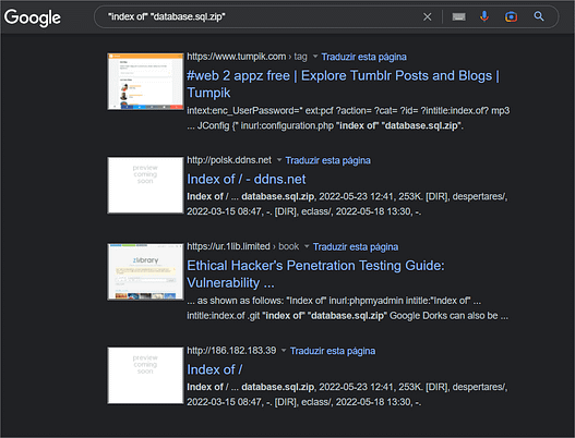 6 coisas que já devia saber sobre o Google Dorks 18 6 coisas que já devia saber sobre o Google Dorks 18