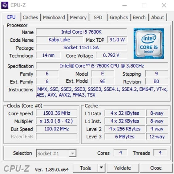 7 melhores ferramentas para diagnosticar hardware do computador 5 CPU-Z