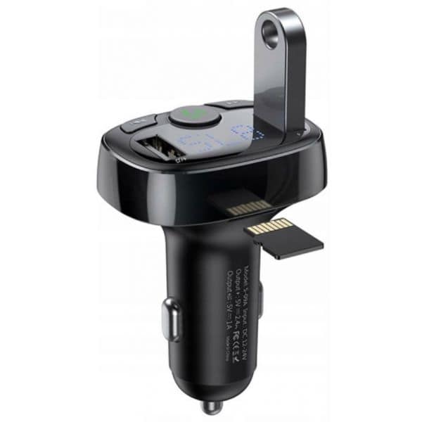 Carregador Isqueiro USB MP3 FM BASEUS S-09A