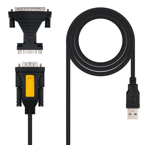 Adaptador Serial para USB NANOCABLE 10.03.0002 2 Adaptador Serial para USB NANOCABLE 10.03.0002