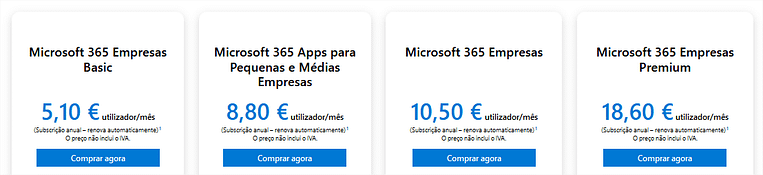 Microsoft 365 ou Google Workspace - Qual o melhor? 2 Microsoft 365 ou Google Workspace - Qual o melhor? 2