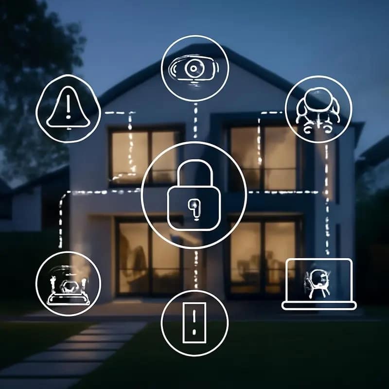 Casa inteligente e segura: Proteja os seus dispositivos IoT 1 Ilustração das ameaças cibernéticas enfrentadas por dispositivos IoT segurança