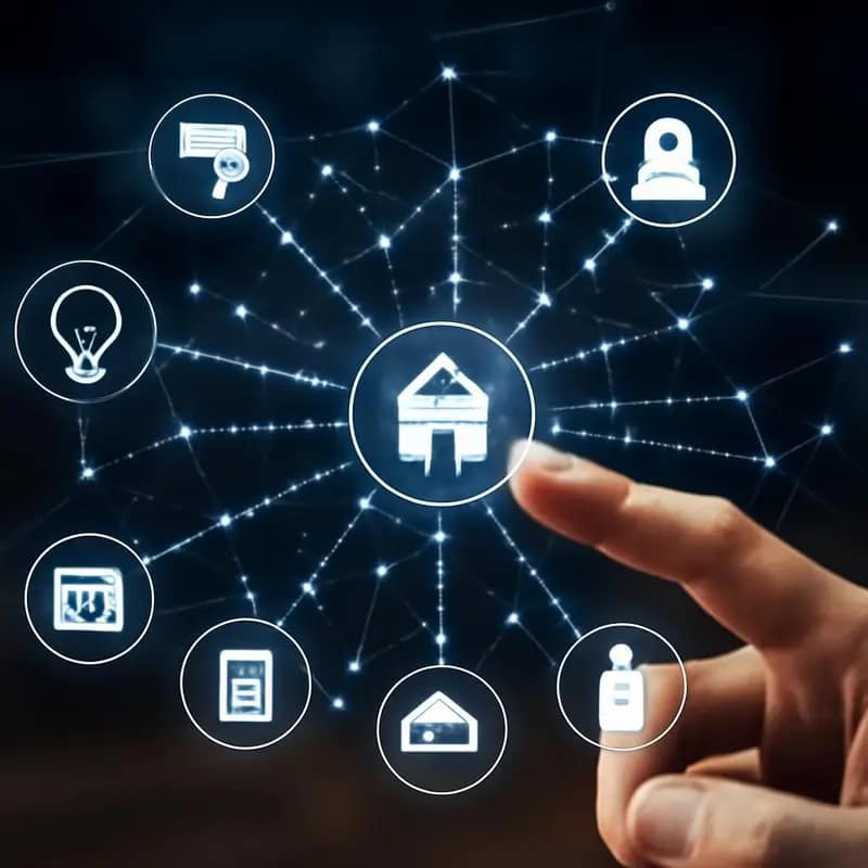 Casa inteligente e segura: Proteja os seus dispositivos IoT 2 Ilustração das ameaças cibernéticas enfrentadas por dispositivos IoT.