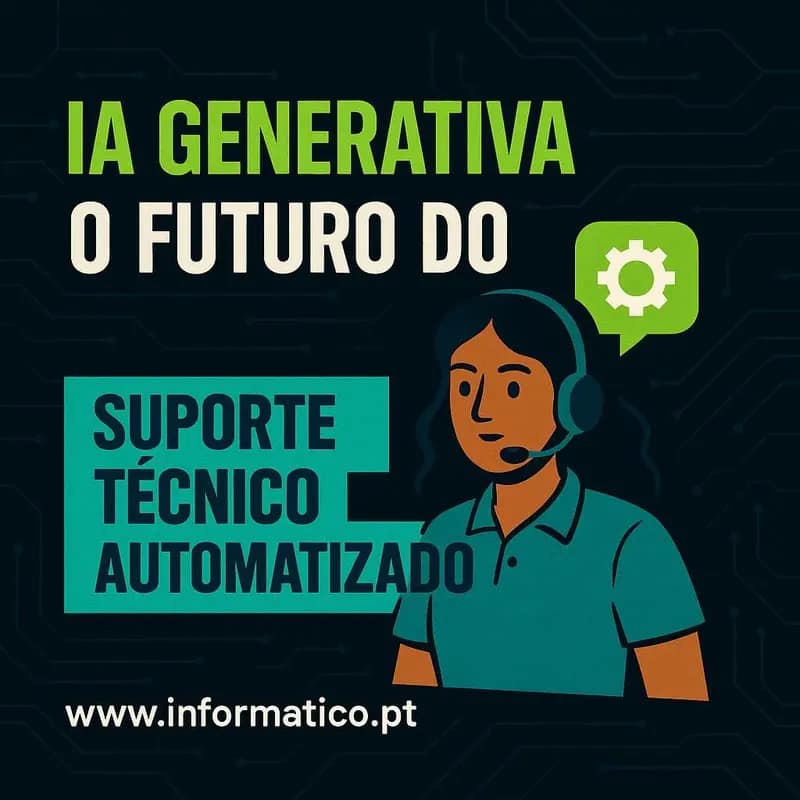 Centro de suporte técnico com equipa diversa usando sistemas de IA avançados