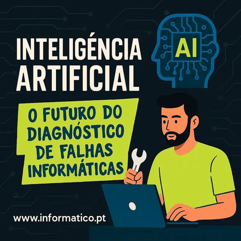 Testar Velocidade internet 35 Imagem abstrata e futurista mostrando a integração da IA com sistemas de computador.