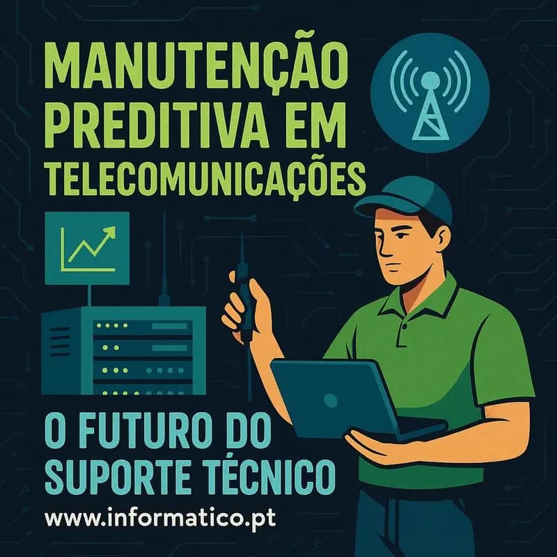 Manutenção preditiva em telecomunicações empresariais